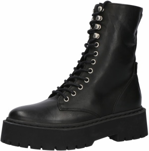 STEVE MADDEN Šnurovacie členkové čižmy 'Skywen'  čierna