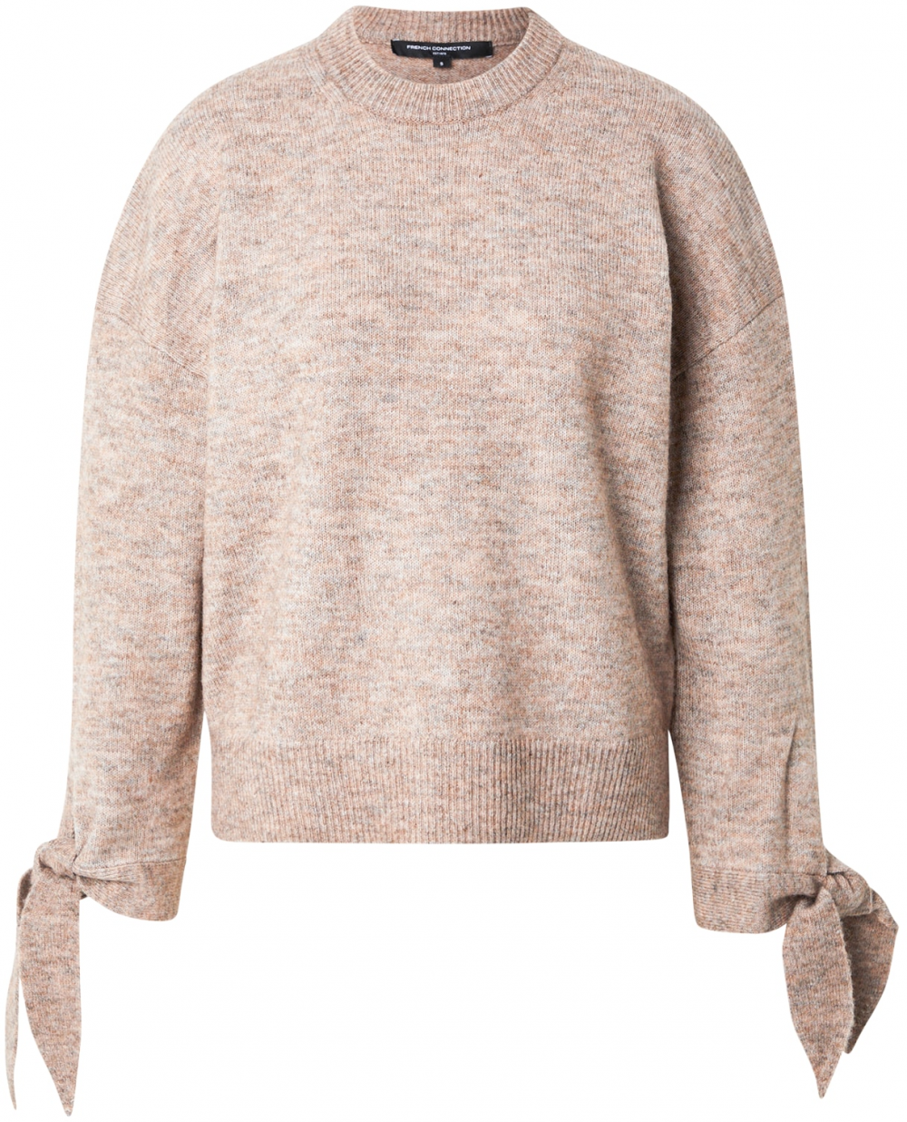 FRENCH CONNECTION Sveter 'KEZIA'  hnedá melírovaná