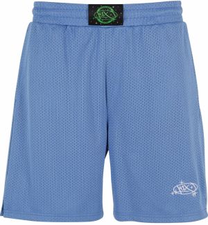 K1X Nohavice  modrá / biela