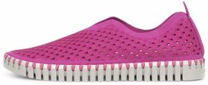 ILSE JACOBSEN Slip-on obuv 'Tulip3275'  purpurová / biela
