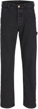 JACK & JONES Džínsy 'JJIEddie JJCarpenter'  čierny denim