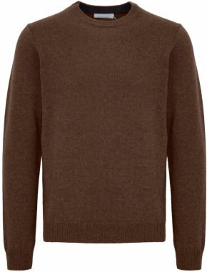 Casual Friday Sveter 'KARL'  tmavohnedá