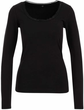 WE Fashion Tričko  čierna