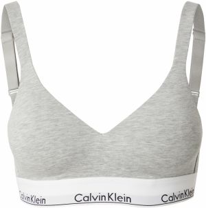 Calvin Klein Underwear Podprsenka  sivá melírovaná / čierna / biela