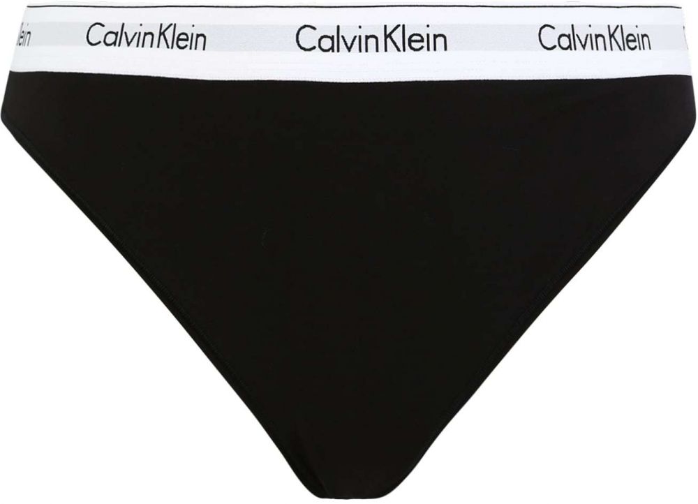 Calvin Klein Underwear Plus Tangá  čierna / biela