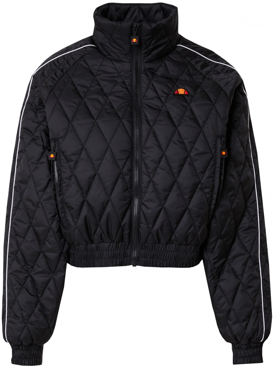 ELLESSE Prechodná bunda 'Vailski'  červená / čierna