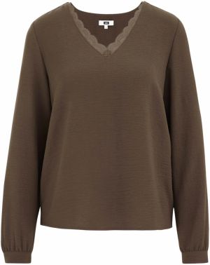 WE Fashion Blúzka  kapučíno