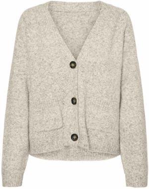 VERO MODA Kardigán 'VMBoom'  krémová