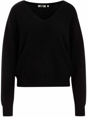 WE Fashion Sveter  čierna