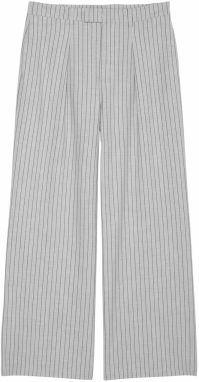 Marc O'Polo DENIM Plisované nohavice  svetlosivá / tmavosivá