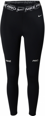 NIKE Športové nohavice  sivá / čierna / biela