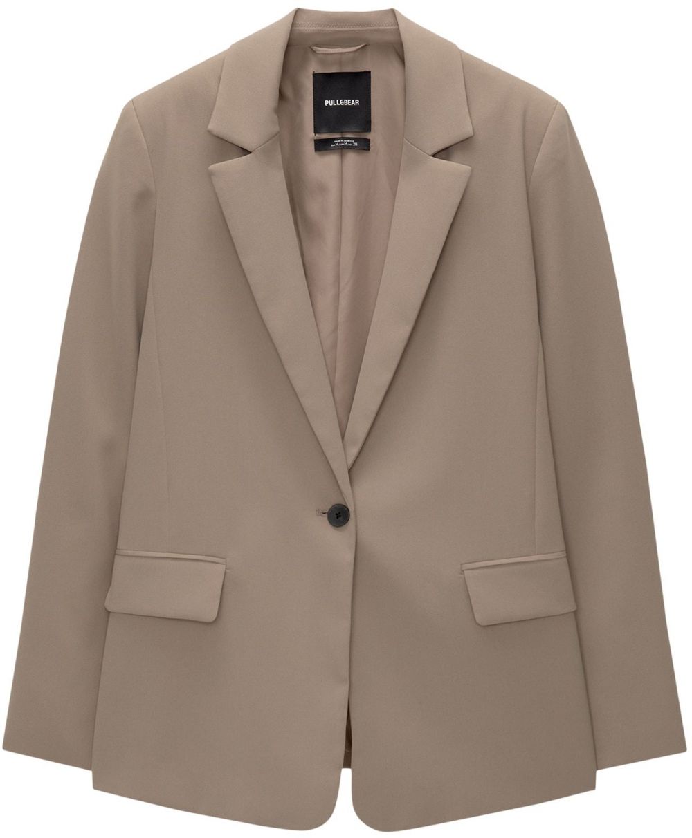Pull&Bear Blejzer  tmavošedá