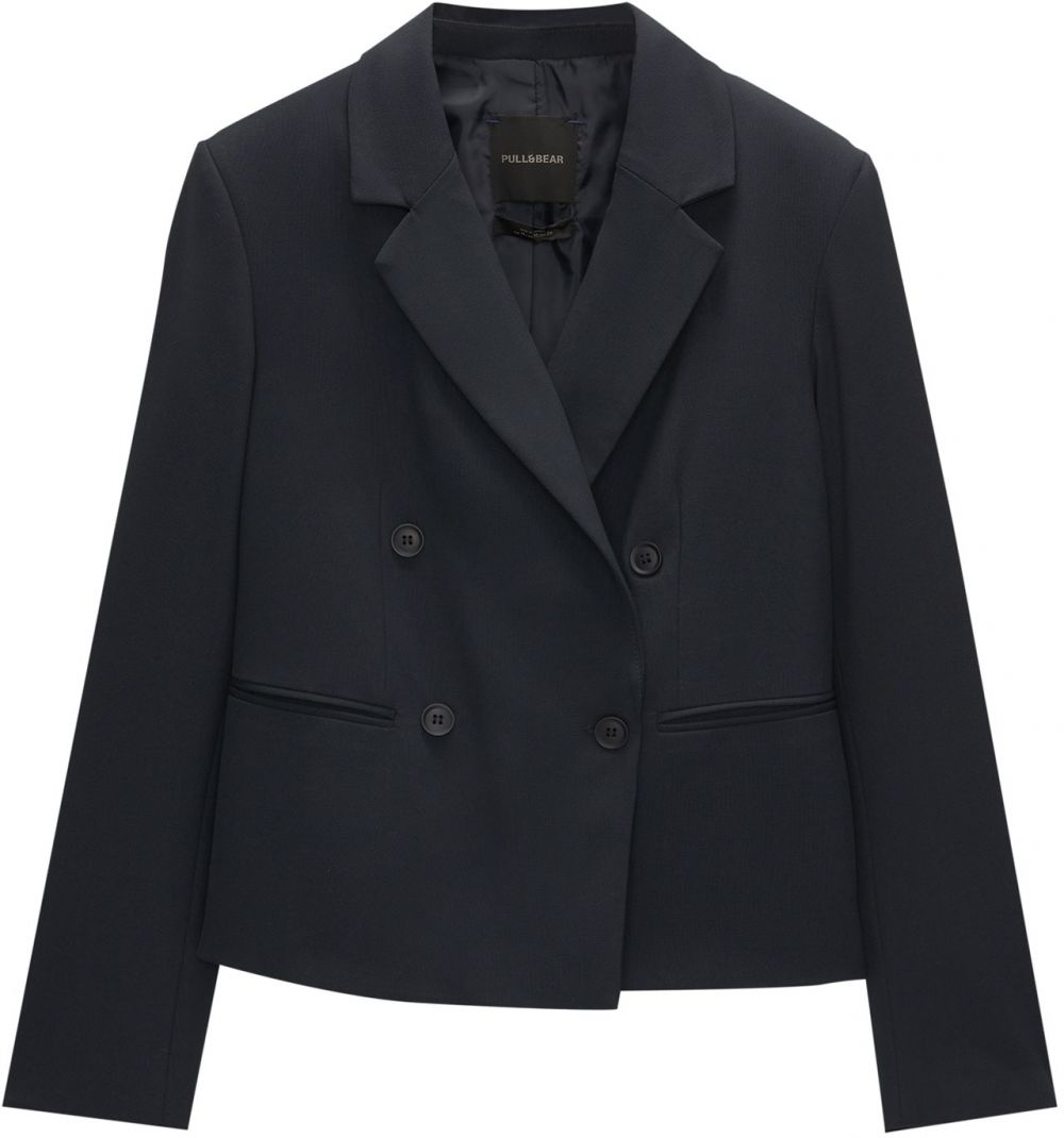 Pull&Bear Blejzer  námornícka modrá