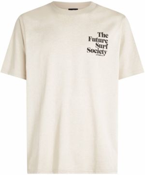 O'NEILL Tričko 'The Future Surf Society'  béžová / čierna