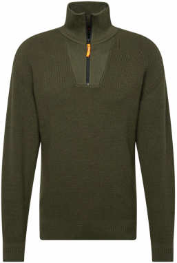 JACK & JONES Sveter  olivová