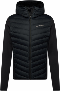 PEAK PERFORMANCE Outdoorová bunda 'Frost'  námornícka modrá / čierna / biela