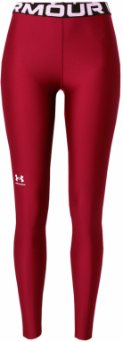 UNDER ARMOUR Športové nohavice 'Authentics'  červená / čierna / biela