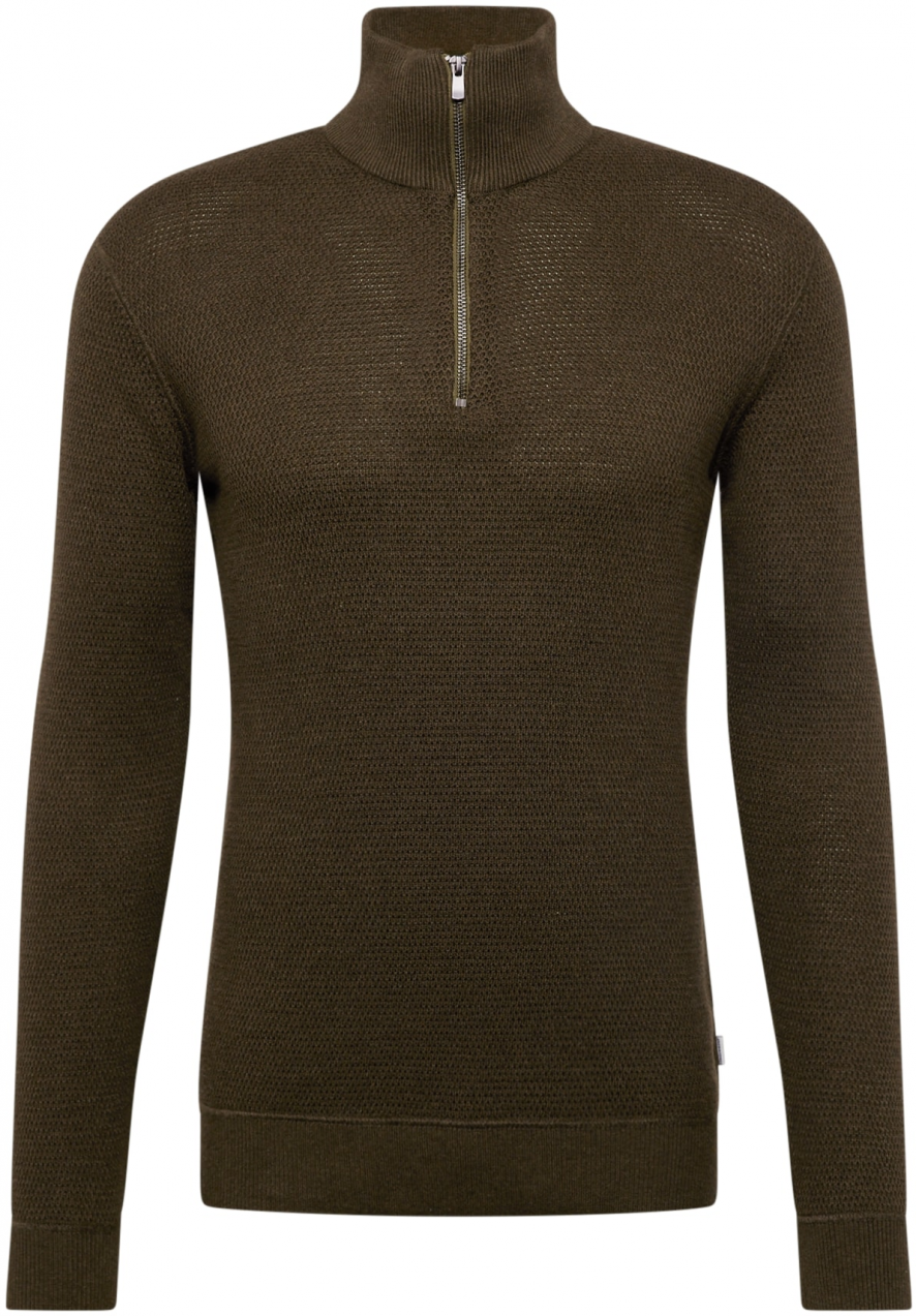 JACK & JONES Sveter 'JPRBLUCHRISTER'  olivová