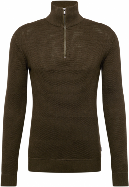 JACK & JONES Sveter 'JPRBLUCHRISTER'  olivová