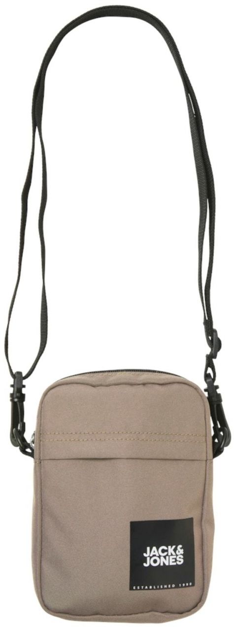 JACK & JONES Taška cez rameno 'JACJAMIE'  béžová / čierna