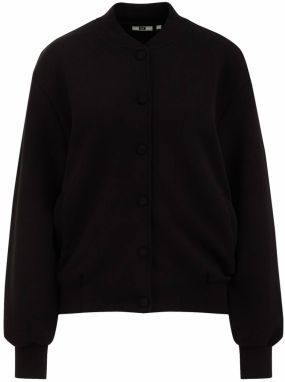 WE Fashion Prechodná bunda  čierna