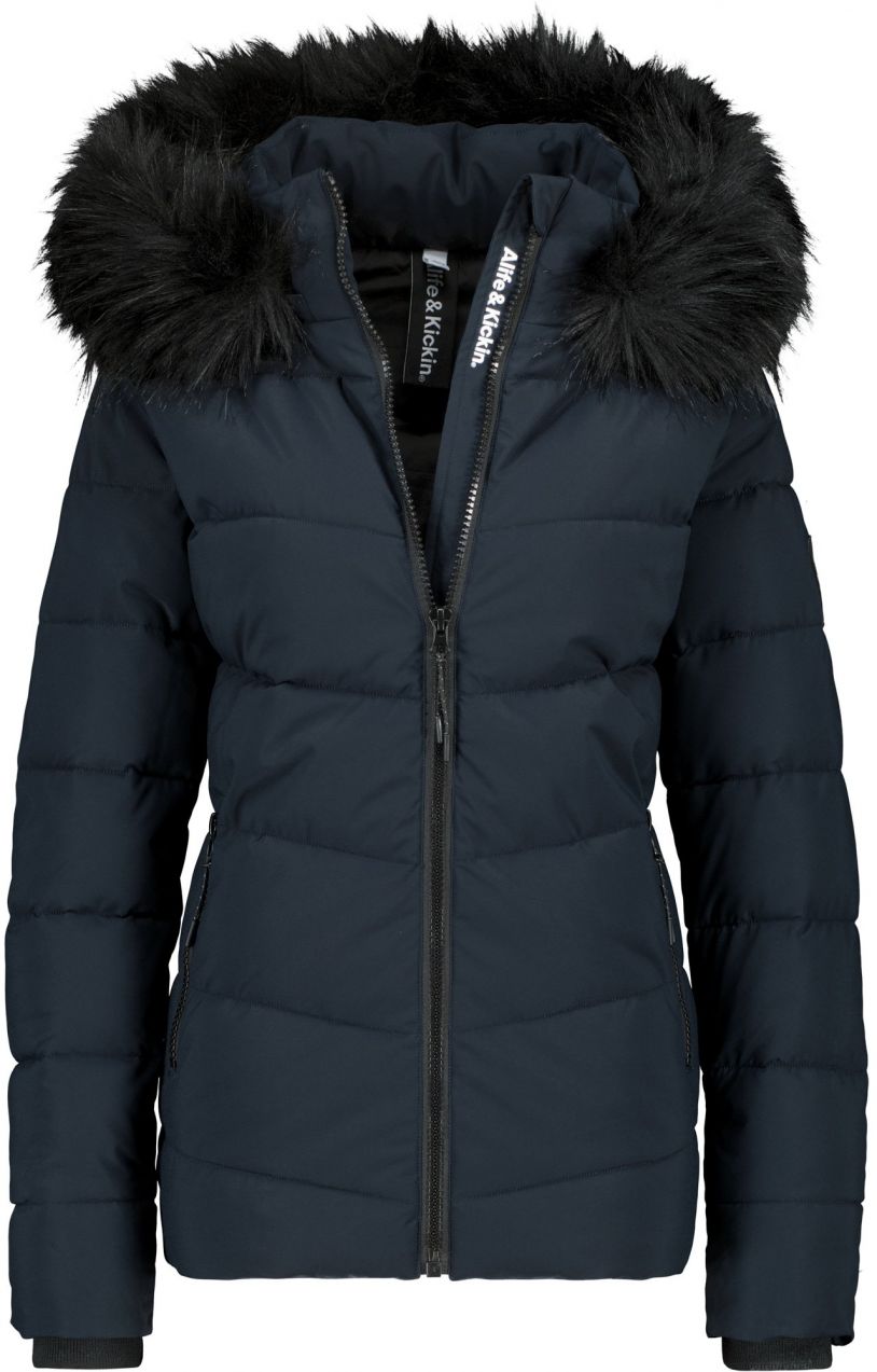 Alife and Kickin Zimná bunda 'Adela'  tmavomodrá