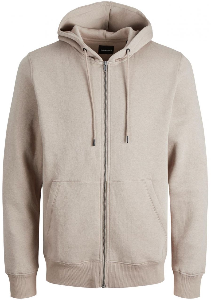 JACK & JONES Tepláková bunda 'JJEBradley'  béžová