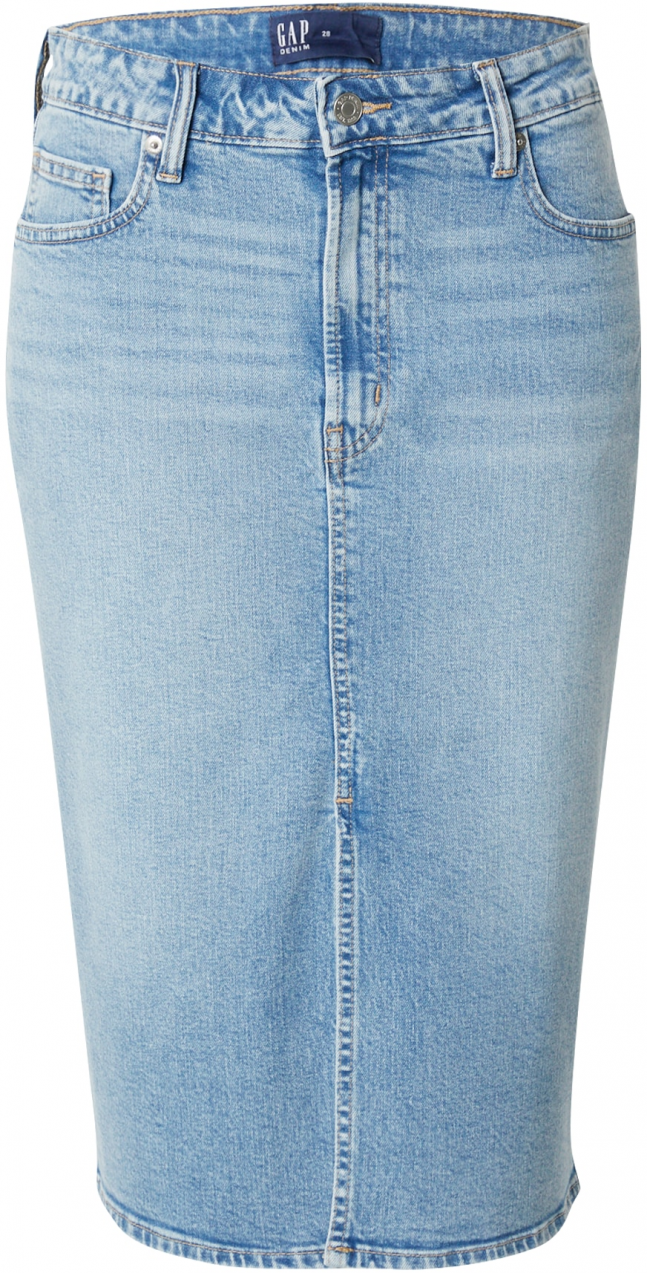 GAP Sukňa  modrá denim