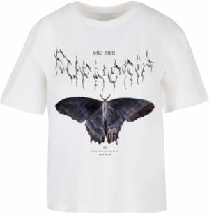 Mister Tee Tričko 'Euphoria'  hnedá / kamenná / čierna / biela