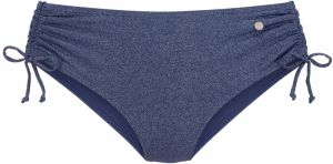 LASCANA Bikinové nohavičky  tmavomodrá / strieborná