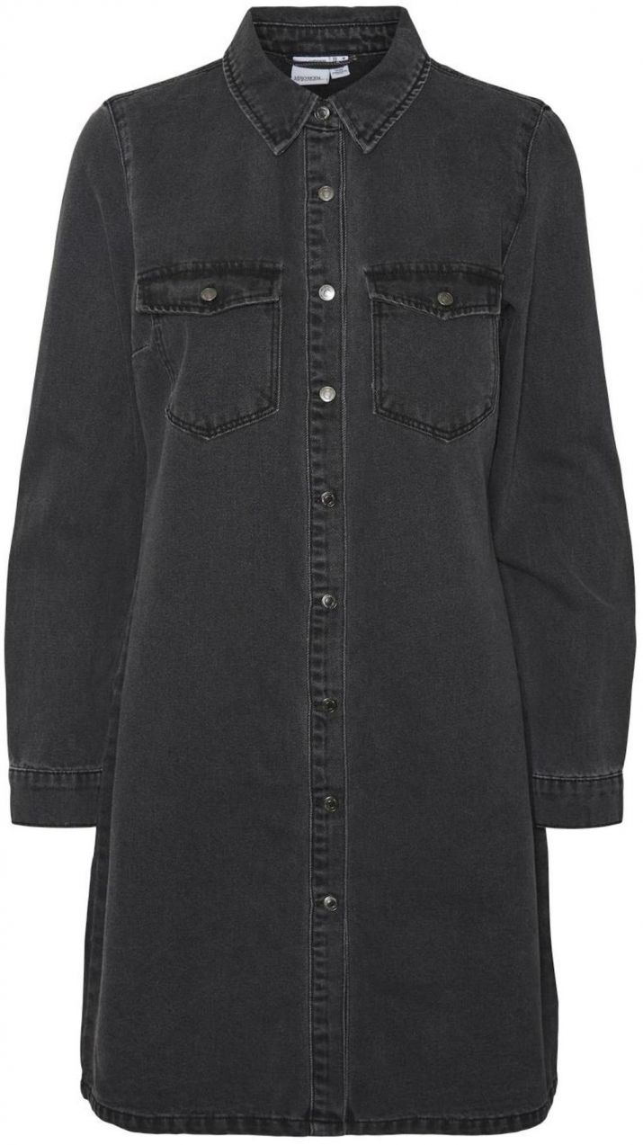 VERO MODA Košeľové šaty 'VMJennie'  čierny denim