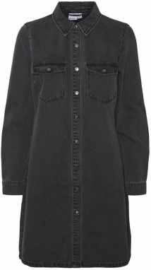 VERO MODA Košeľové šaty 'VMJennie'  čierny denim