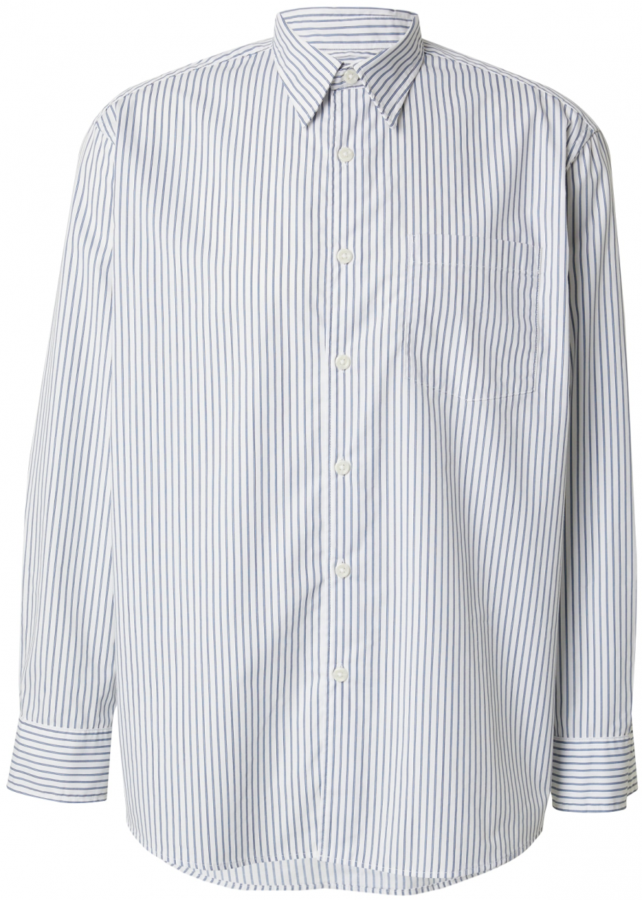 JACK & JONES Košeľa  modrá / čierna / biela