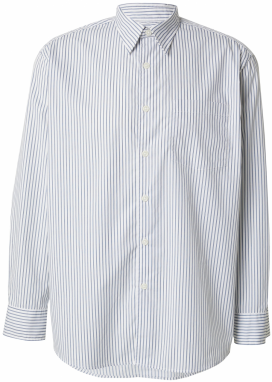 JACK & JONES Košeľa  modrá / čierna / biela