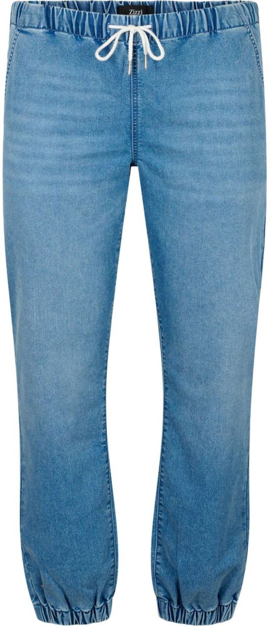 Zizzi Jeggings  modrá denim