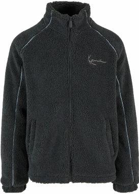 Karl Kani Prechodná bunda  čierna / biela