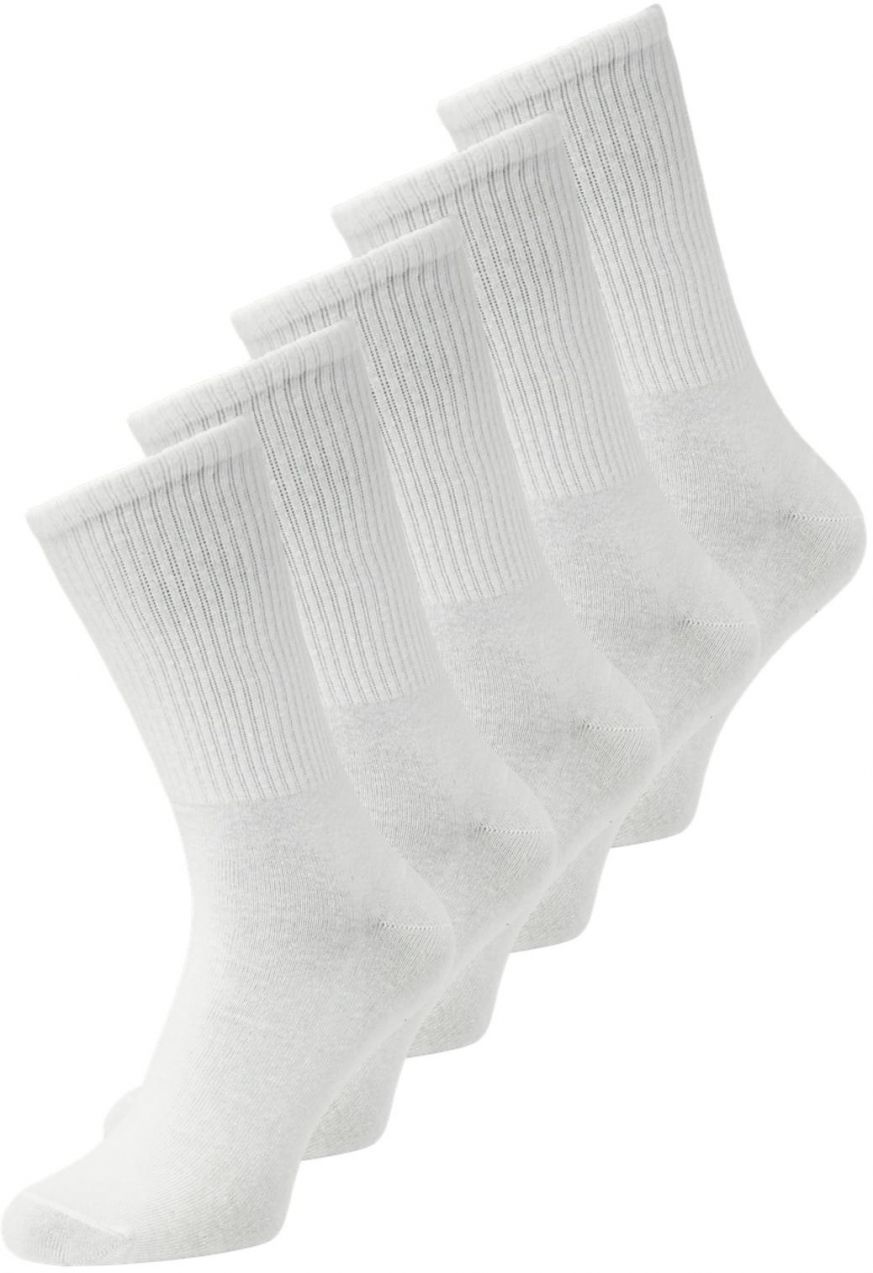 JACK & JONES Ponožky  čierna / biela
