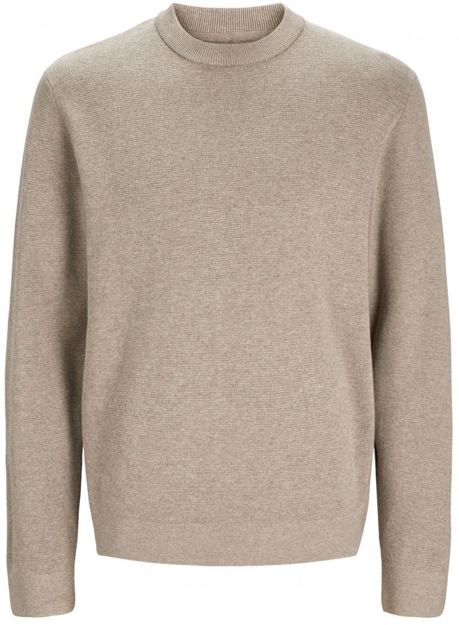 JACK & JONES Sveter 'JPRBLaMilano'  sivobéžová