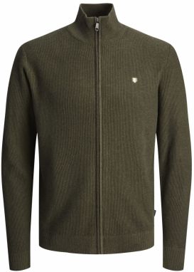 JACK & JONES Kardigán 'JPRBLURONY'  olivová
