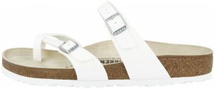 BIRKENSTOCK Šľapky ' Mayari Birko-Flor schmal '  biela