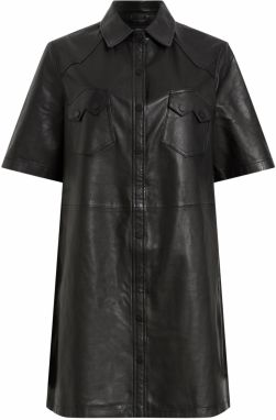 AllSaints Košeľové šaty 'ROCK'  čierna