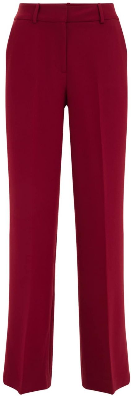 WE Fashion Nohavice  ohnivo červená