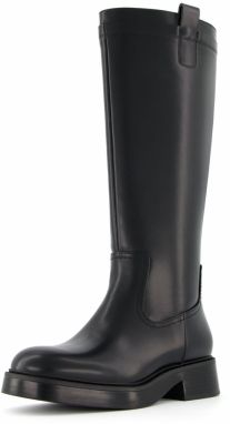 Bershka Čižmy  čierna