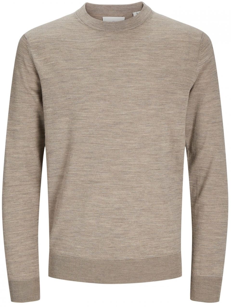 JACK & JONES Sveter 'JPRMark'  sivobéžová