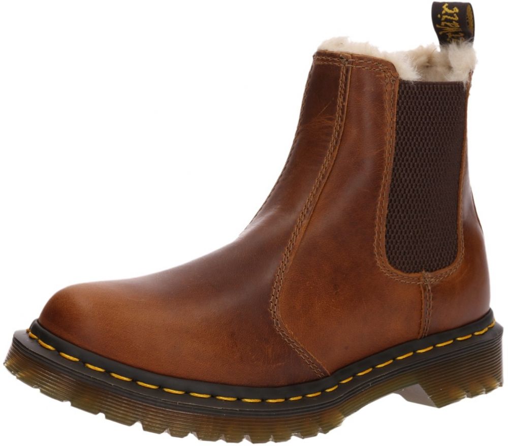 Dr. Martens Chelsea čižmy 'Leonore II'  čokoládová / koňaková