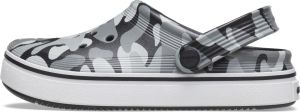 Crocs Otvorená obuv  sivá / čierna / biela