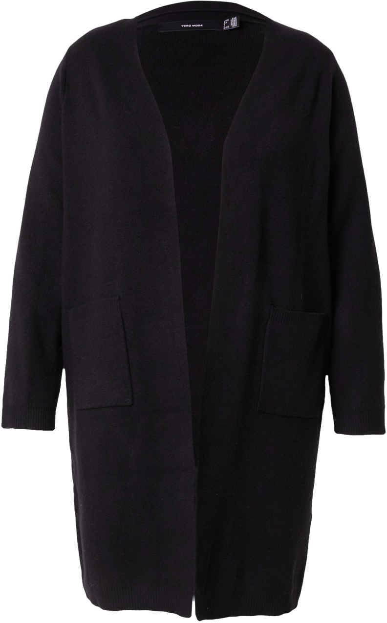Vero Moda Curve Kardigán 'VMCSABA'  čierna