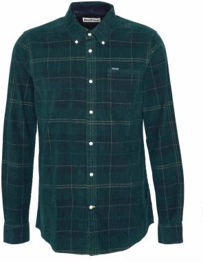 Barbour Košeľa 'Blair'  béžová / smaragdová