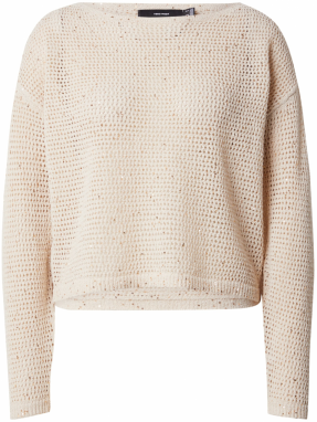 VERO MODA Sveter  krémová