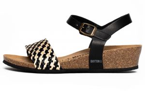 Bayton Sandále 'LEGANES'  béžová / čierna